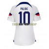 Original Fußballtrikot USA Christian Pulisic 10 Heimtrikot WM 2022 Für Damen